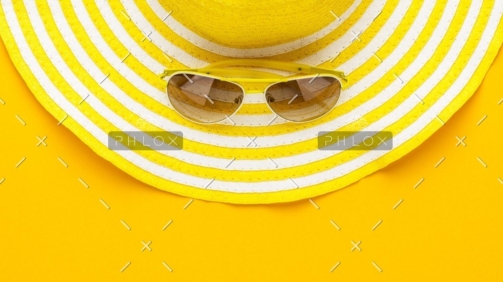 demo attachment 793 sunglasses and striped retro hat pgebdpr@2x